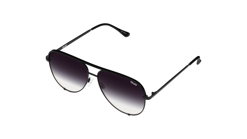Quay High Key Large sunglasses (quarter view)